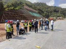 省交發(fā)公司對所轄高速公路項目開展2022年度綜合檢查